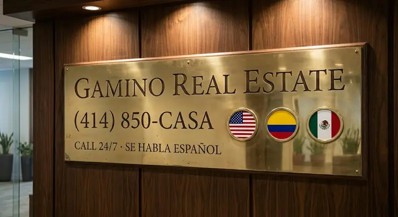 Gamino Real Estate — logo de mosaico Talavera